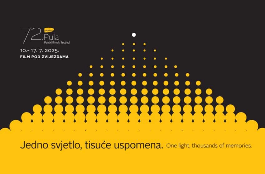  ”Jedno svjetlo, tisuće uspomena” moto je 72. Pulskog filmskog festivala